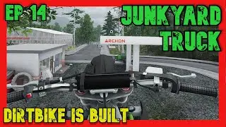 Ep14 | Dirt-Bike is Finally Finished | Junkyard Truck