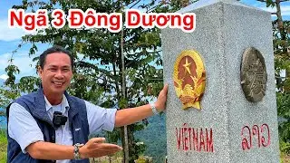 Cột mốc Ngã 3 Đông Dương - Việt Nam + Lào + Campuchia - Độ cao 1086 m