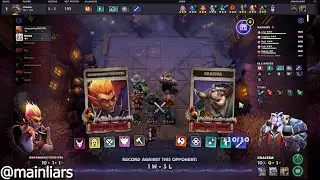 Alliance : 4 Spirit - 6 Mage - 1 Magus - 2 Dragon - 2 Human / Dota Underlords : Knockout Ranked