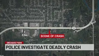 Man killed in Orchard Park after crashing into vehicle parked in driveway