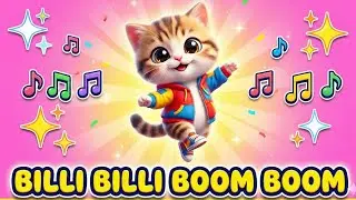 Billi Billi Boom Boom 🐱🎶 | Fun Cat Dance Song for Kids | TumBakTu कहानियां
