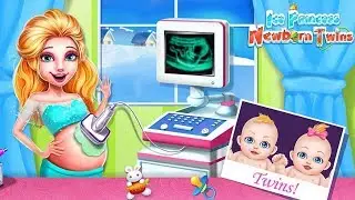 Funny kids game Ice Princess Twins Surgery