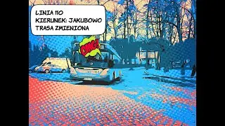 Linia 110 - Kierunek: Jakubowo - Trasa Zmieniona, Scania OmniCity MPK Olsztyn - 112