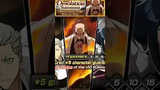 TYBW SUMMONS RETURN {LEAK} Unohana Bankai Desolation 2024 Thousand Year Blood War Bleach Brave Souls