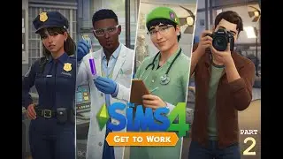 Promotions and Family Drama with The SIMS 4 Get To Work : LETS PLAY THE SIMS 4 EXPANSION PACKS