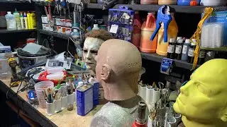 How To Fix And Retool A Michael Myers Sculpture Pt1