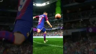 🔥 Lewandowski Goal vs Real Madrid 🔥#shorts #skills #fc24 #fc25 #soccer #superbowl #football #fyp
