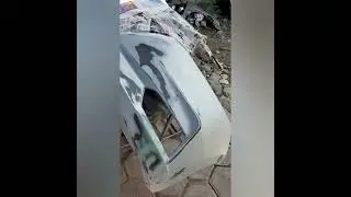como reparar una facia rota de esta forma queda como nueva.\como reparar facil una facia rota.\