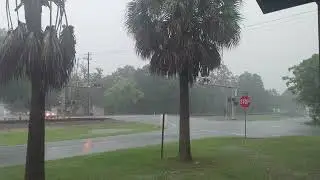 Extremely loud Thunder and Frequent lightning+ Malfunctioning railroad crossing. (Part 2).