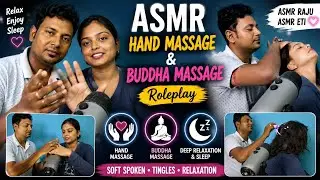 ASMR Hand Massage and Buddha Massage 💆&zwj;♀️ Roleplay