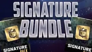 Madden Mobile 17 Signature Bundle Opening! 93 Overall Pull! 3 Signature Packs! Best Signature Pull!!