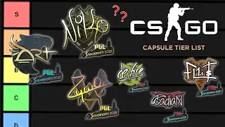 CSGO Stockholm 2021 Finalist Autograph Capsule Tierlist