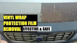 HOW TO REMOVE OLD VINYL WRAP FROM YOUR CAR | VOLVO XC70