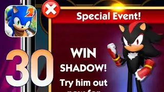 Sonic Dash 2: Sonic Boom Gameplay Walkthrough Part 30 - Special Event Win Shadow! (iOS, Android)