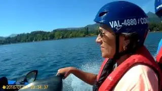 Paseo moto de agua calafquen 2017