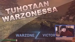 TUHOTAAN WARZONESSA! - CoD Warzone Suomi