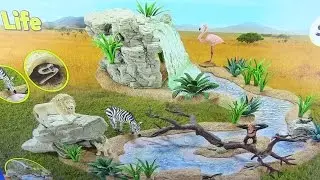 ZOO Wild Animals In Jungle Safari I Schleich 42321 Toys Collection - video for kids