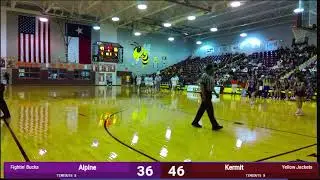 Alpine Lady Buck Basketball @ Kermit