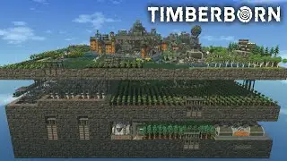 Timberborn | Diorama Map | Completed Build