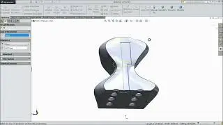 SolidWorks Feature Revolved Cut Tutorial