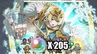 Fire Emblem Heroes - 205 F2P Orbs vs B 8% Legendary Hero Fest Fjrom Summon Banner Trap