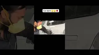 car dent 😞😔😔🚨😭😔😭😭 #funny #automobile #comedymove #freakaccident #comedy #detailing #freake#mechanic