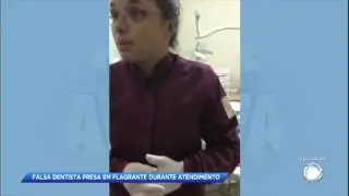 Pol&iacute;cia prende falsa dentista durante atendimento no RJ