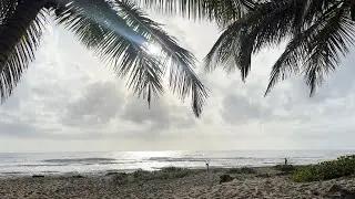 Morning Views of Cabarete EAST Before Hurricane Beryl 🌊 ⛅️🇩🇴
