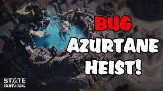 BUG EVERYWHERE AND IT SUXS! AZURTANE HEIST | STATE OF SURVIVAL👌