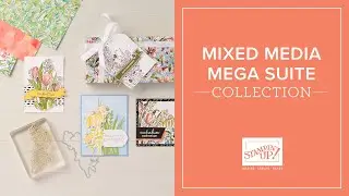 Mixed Media Florals Mega Suite Collection - French
