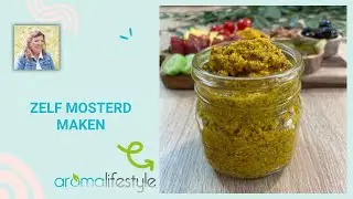 Mosterd maken, gefermenteerd, makkelijk en lekker.