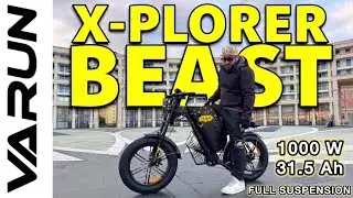 VARUN X-PLORER BEAST Una moto a pedali! Bici economica dall&rsquo;autonomia incredibile! @VARUNE-Bike 