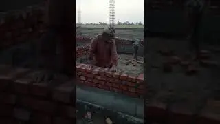 plinth level bricks work Ali construction