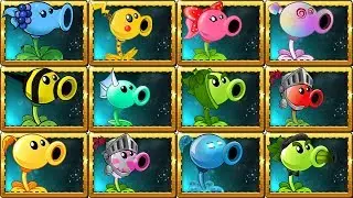 All Pea Plants in Plants vs Zombies 2 Power-Up!