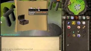 Old school Runescape-zamorak page clue scroll!!