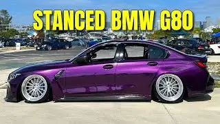 WE STANCED A BRAND NEW 2025 BMW G80 M3!