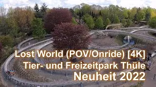 Lost World (POV/Onride) - 1. CoasterKart-Anlage Deutschlands | Tier- und Freizeitpark Thüle [4K]