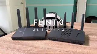 Unboxing the Flint 3 Router for VR!