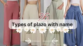 26 Types of palazzo with Names|Different types of plazo with Names|Latest plazopantdesign2023#meesho