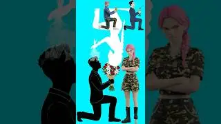 Rumi jinu mira military dance romance kpop #shortsfeed #kpop