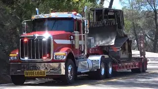 NEW Cal Fire Dozer & Fire-hawk Responding to the Salmon Wildfire in El Dorado County CA