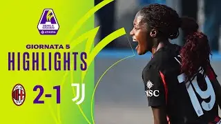 Milan-Juventus 2-1 | Le reti di Ijeh e Dompig regalano 3 punti alle rossonere | #SerieAWomenAthora
