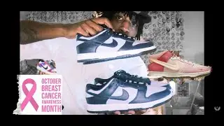 NIKE Georgetown Dunk Low Review & Social Status: Free Lunch &lsquo;Strawberry Milk&rsquo; LIVE COP!
