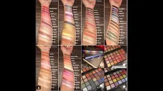 SWATCHES SEPHORA PRO PALETTES SERIES 2 FALL 2018
