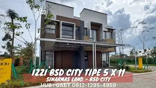 🔴 Show Unit IZZI BSD City tipe 5 x 11 (2 LT) Rumah milenial selangkah ke Gading Serpong mulai 1.5 M