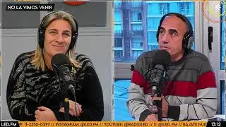 No la vimos venir!! Candelaria de la Sota y Alejandro Almendros. Jueves 13 hs. por LED FM