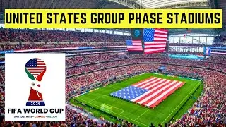 2026 World Cup Stadiums for Team USA Group Stage