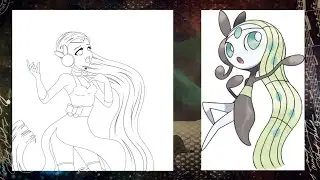 LHYRICO FANART - MELOETTA - HUMAN FORM