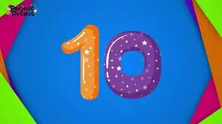 Learn To Count From 1 To 10 - Phonic Picnic Nursery Rhymes For Kids - Numbers Song