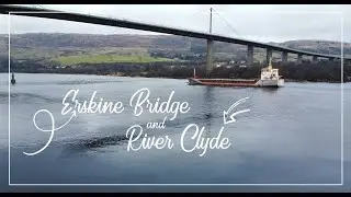 Pierwszy lot dronem | Erskine Bridge & River Clyde | SCOTLAND | Drone Footage | Szkocja